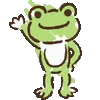 Стикер 5 Pickles The Frog