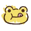 Стикер 18 Pickles The Frog