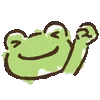 Стикер 16 Pickles The Frog