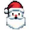 ❄️ Эмодзи «Пиксельные эмодзи, цифры и новогодние» для Telegram