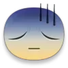 😔 Эмодзи «anime» для Telegram
