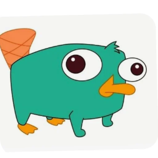 🧸 Стикер «Перри Утконос» для Telegram