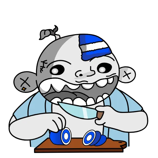 🍰 Стикер «PIECE OF CAKE» для Telegram