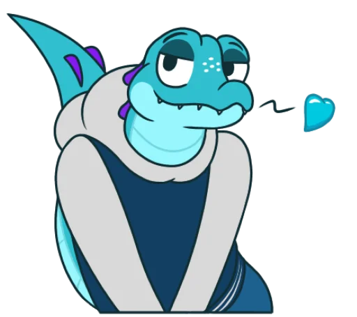 😘 Стикер «Pierce Baker» для Telegram