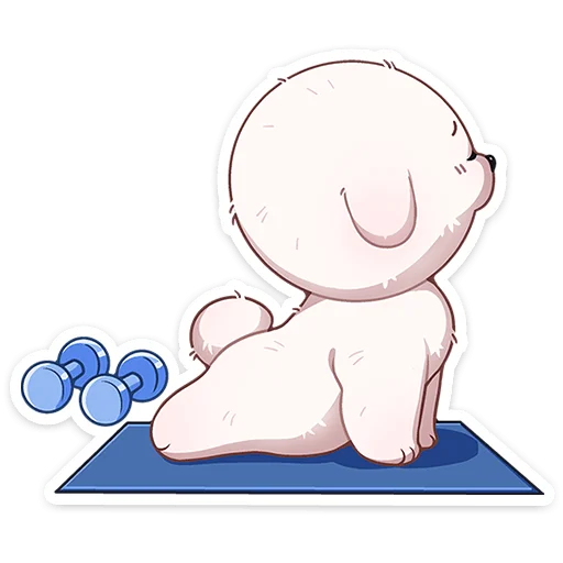 🤸‍♂ Стикер «Пиф» для Telegram