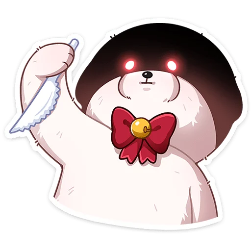 🔪 Стикер «Пиф» для Telegram