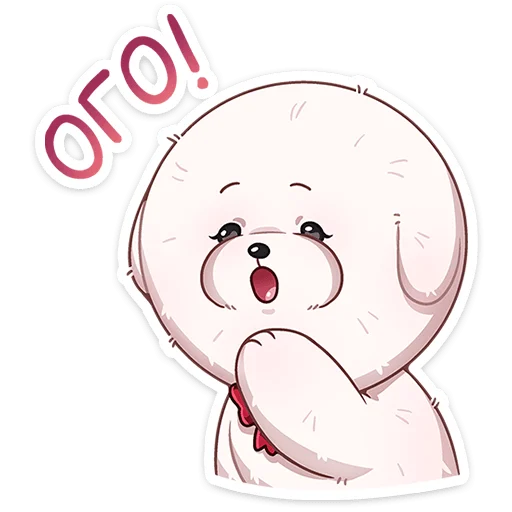 😮 Стикер «Пиф» для Telegram