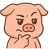🤔 Эмодзи «Свиняшка» для Telegram