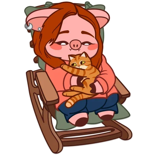 🐈 Стикер «Свин Валера 2» для Telegram