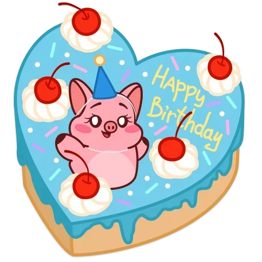 🎂 Стикер «Свин Валера 2» для Telegram