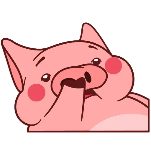 🐽 Стикер «Свин Валера 2» для Telegram