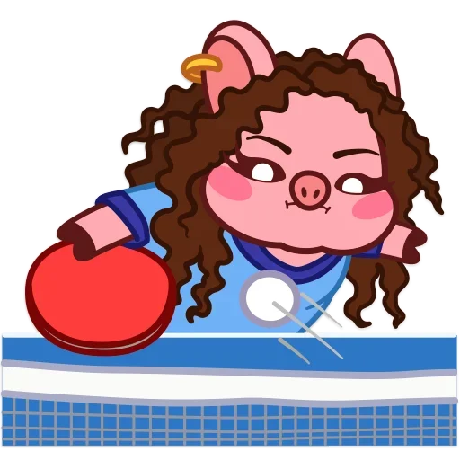 🏓 Стикер «Pig Valera» для Telegram