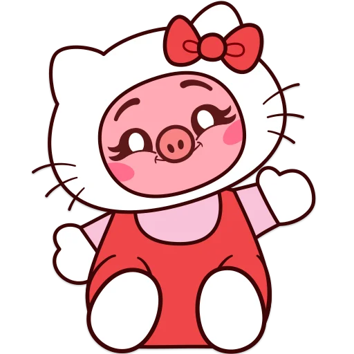 🐱 Стикер «Pig Valera» для Telegram