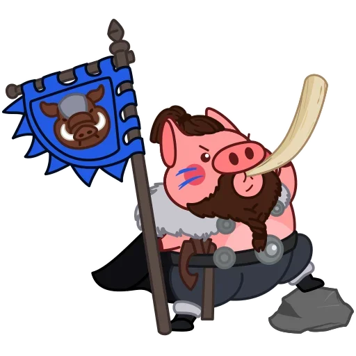 📣 Стикер «Pig Valera» для Telegram