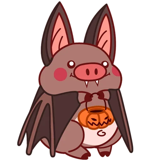 🦇 Стикер «Pig Valera» для Telegram