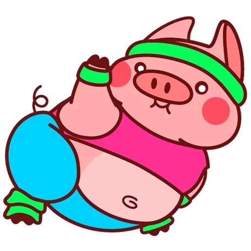 🤸‍♂ Стикер «Pig Valera» для Telegram