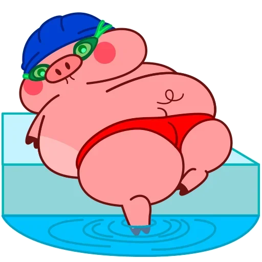 🩲 Стикер «Pig Valera» для Telegram