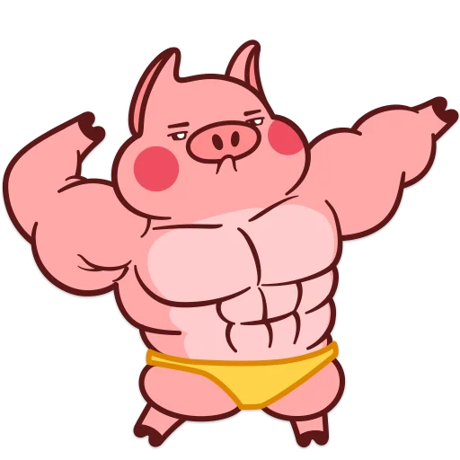 💪 Стикер «Pig Valera» для Telegram