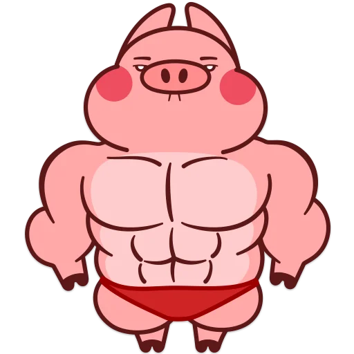💪 Стикер «Pig Valera» для Telegram