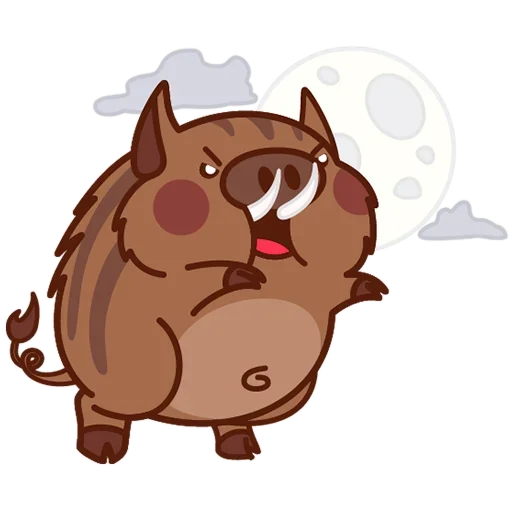 🐗 Стикер «Pig Valera» для Telegram