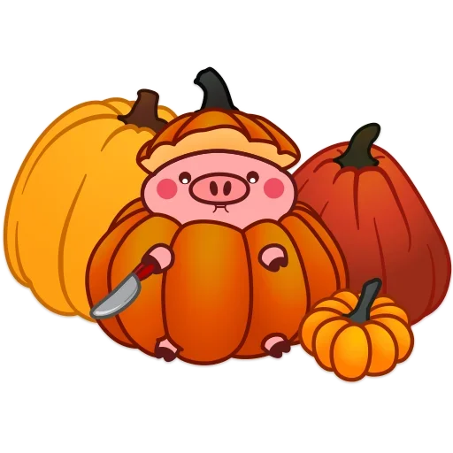 🎃 Стикер «Pig Valera» для Telegram