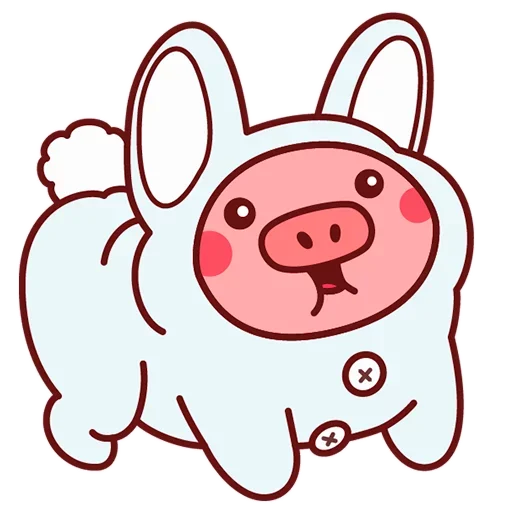 🐰 Стикер «Pig Valera» для Telegram