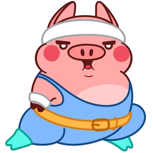 🤸‍♂ Стикер «Pig Valera» для Telegram