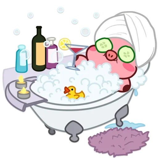 🛁 Стикер «Pig Valera» для Telegram