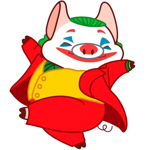🤡 Стикер «Pig Valera» для Telegram