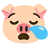 😪 Эмодзи «pig farm» для Telegram