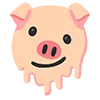 🫠 Эмодзи «pig farm» для Telegram