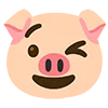 😉 Эмодзи «pig farm» для Telegram