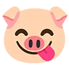 😋 Эмодзи «pig farm» для Telegram