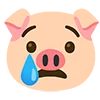 😥 Эмодзи «pig farm» для Telegram