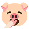 🥱 Эмодзи «pig farm» для Telegram