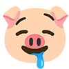 🤤 Эмодзи «pig farm» для Telegram