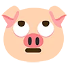 🙄 Эмодзи «pig farm» для Telegram