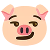 😏 Эмодзи «pig farm» для Telegram