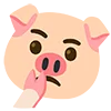 🤔 Эмодзи «pig farm» для Telegram