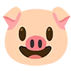 😃 Эмодзи «pig farm» для Telegram