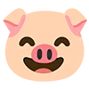 😄 Эмодзи «pig farm» для Telegram