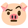 🤨 Эмодзи «pig farm» для Telegram