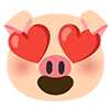 😍 Эмодзи «pig farm» для Telegram