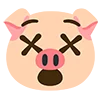 😵 Эмодзи «pig farm» для Telegram