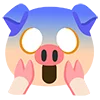 😱 Эмодзи «pig farm» для Telegram