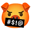 🤬 Эмодзи «pig farm» для Telegram