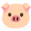 😶 Эмодзи «pig farm» для Telegram