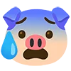 😰 Эмодзи «pig farm» для Telegram