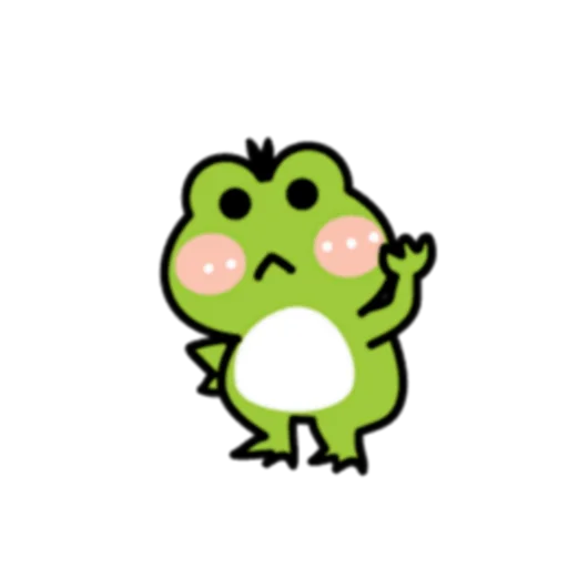 🐸 Стикер «PIGPIG & GuaGua Prt.1-2 (FULL) [英文]» для Telegram