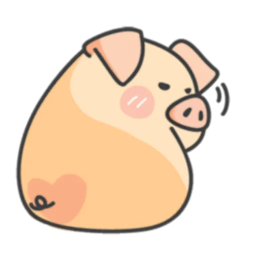 😒 Стикер «PIGPIG & GuaGua Prt.1-2 (FULL) [英文]» для Telegram